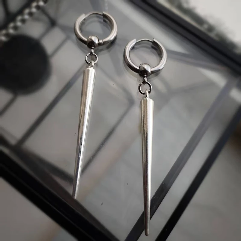 Techwear Spike Earrings