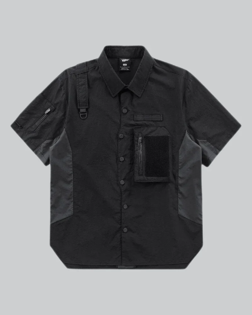 Techwear Functional Cargo Shirt