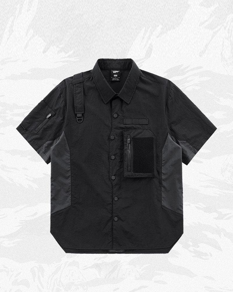 Techwear Functional Cargo Shirt