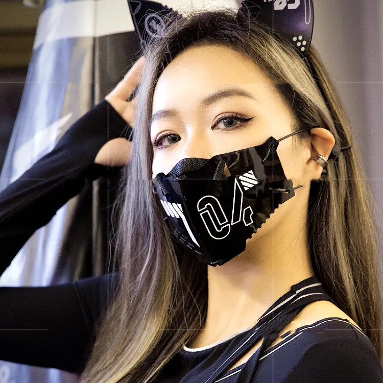 Techwear Cyberpunk Ears And Mask