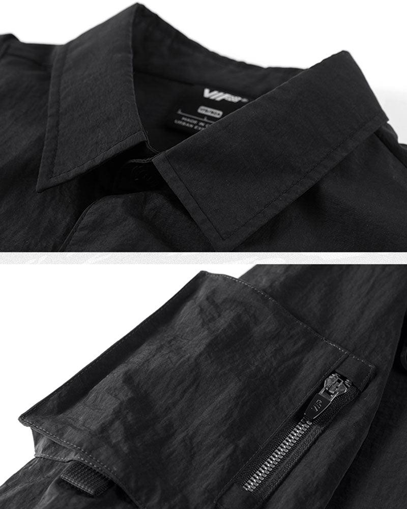 Techwear Functional Cargo Shirt