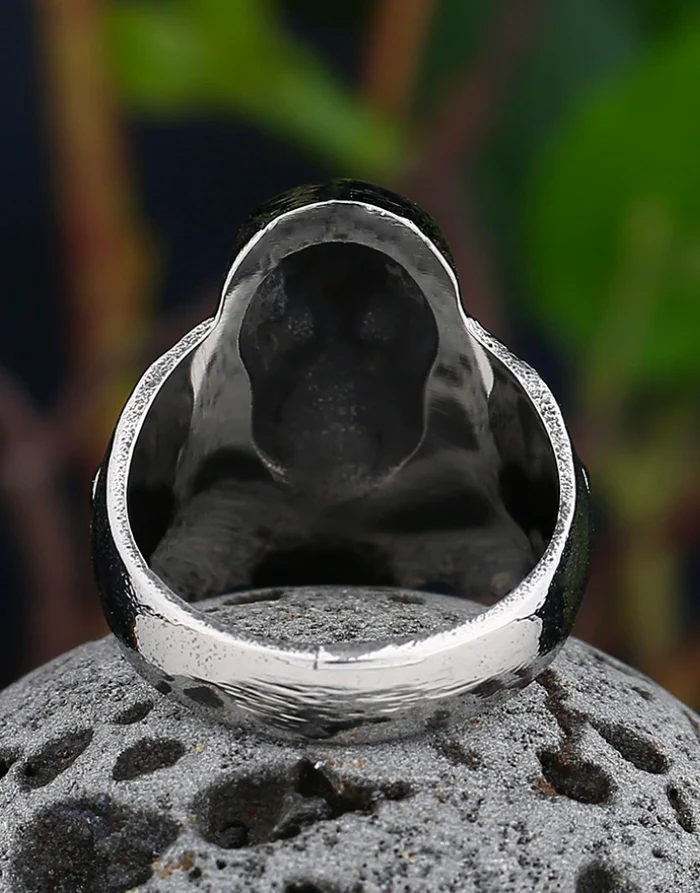 Techwear Octopus Skull Ring
