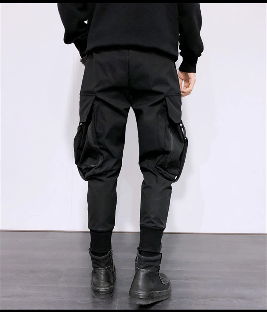 Techwear Tactical Slim Fit Cargo Pants