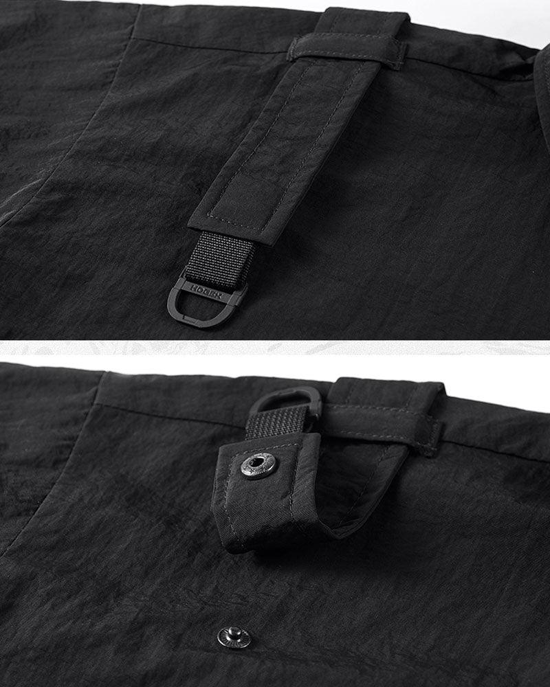 Techwear Functional Cargo Shirt