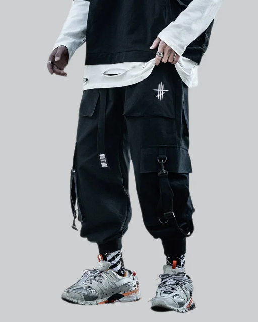 Techwear Paratrooper Pants