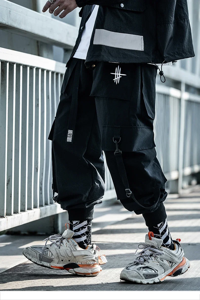 Techwear Paratrooper Pants