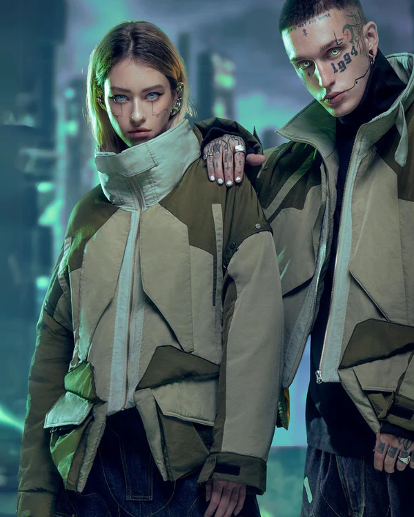 Techwear Cyberpunk Nexus Jacket