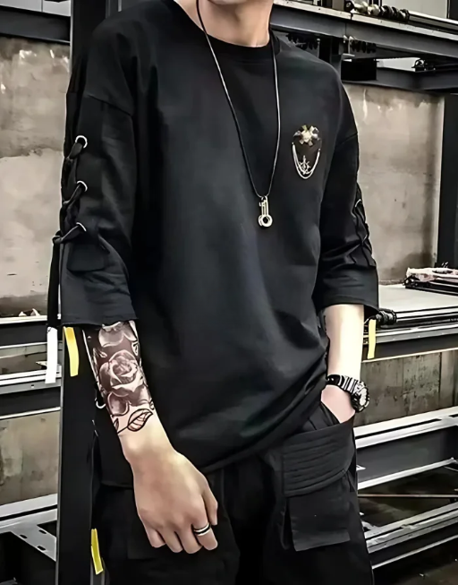 Techwear ShadowLace Tee