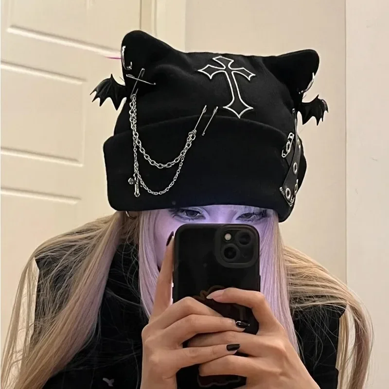Techwear Grunge Beanie