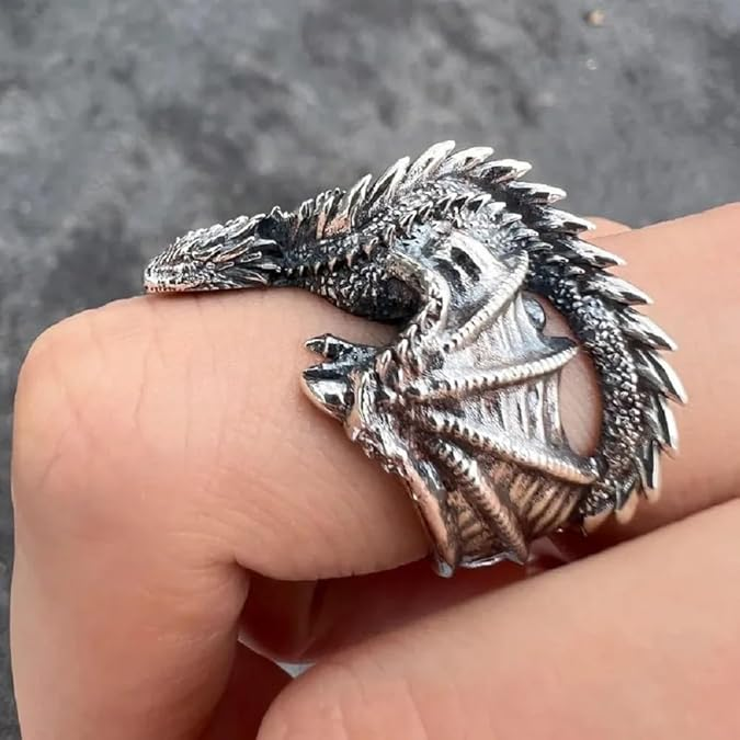 Techwear Dragon Ring
