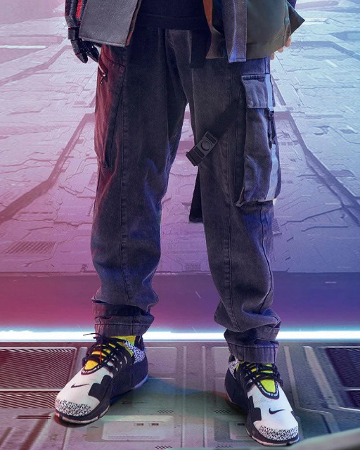 Techwear Cyberpunk Cargo Pants