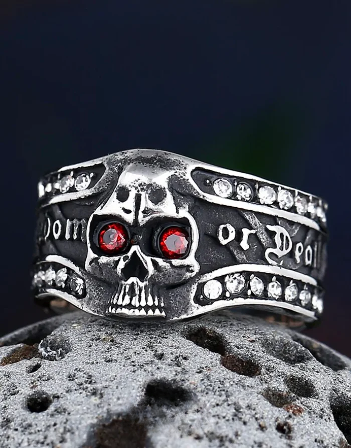 Techwear Freedom Or Death Ring