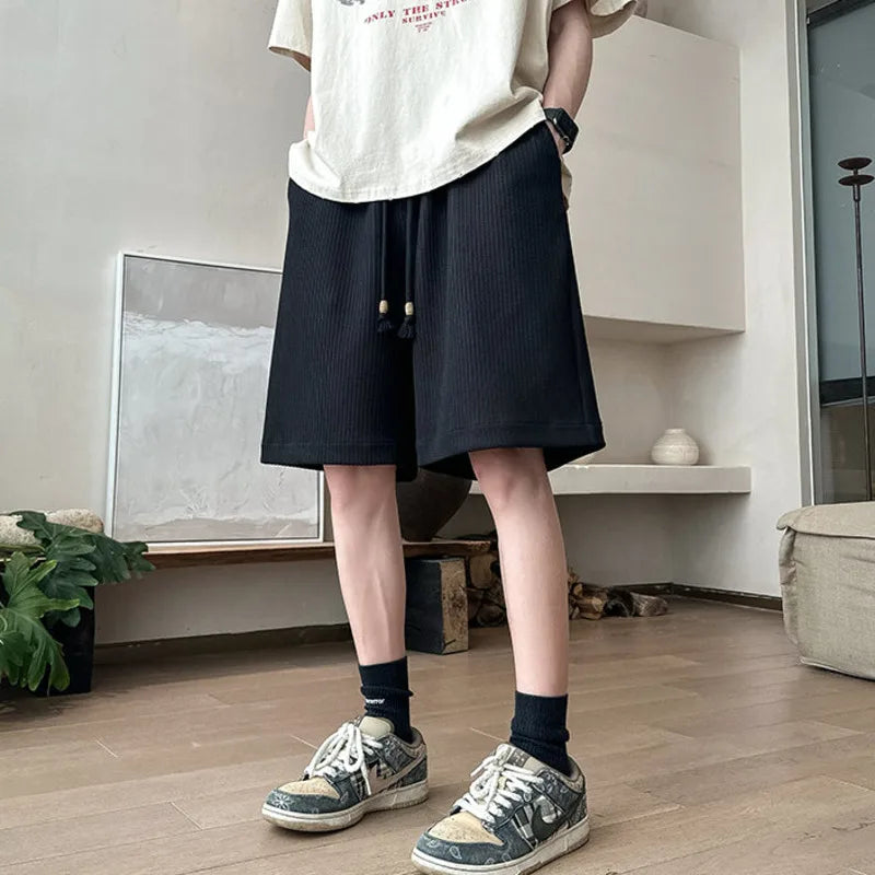 Fashion Sagging  Straight Shorts