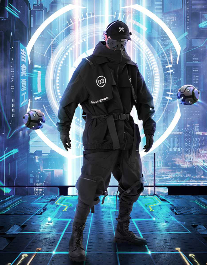 Techwear Futuristic Pants