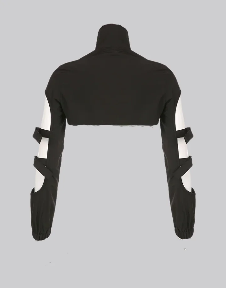 Techwear Goth Turtleneck
