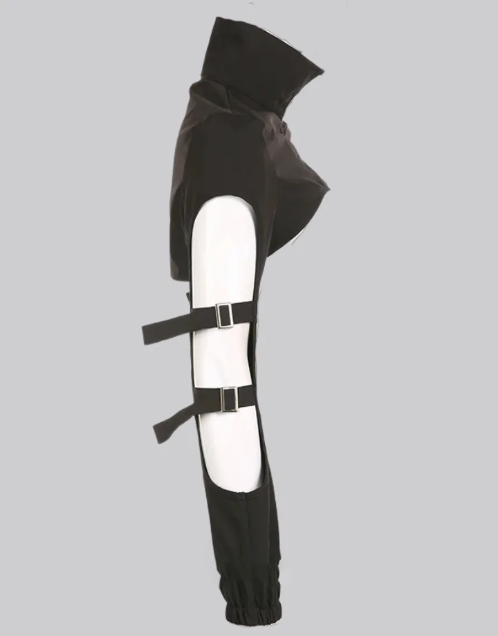 Techwear Goth Turtleneck