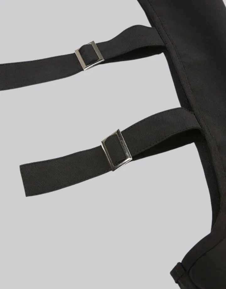 Techwear Goth Turtleneck