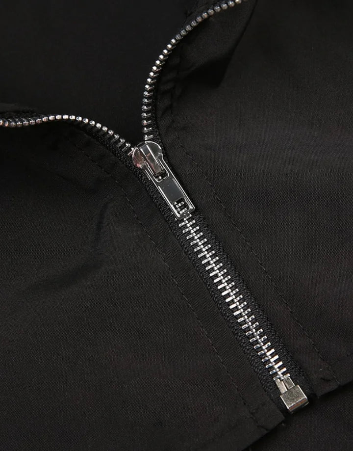 Techwear Goth Turtleneck