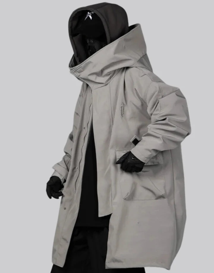 Techwear Grey Tactical Jacket