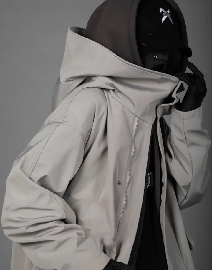 Techwear Grey Tactical Jacket