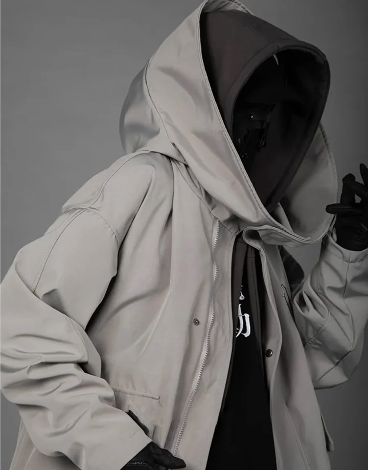 Techwear Grey Tactical Jacket