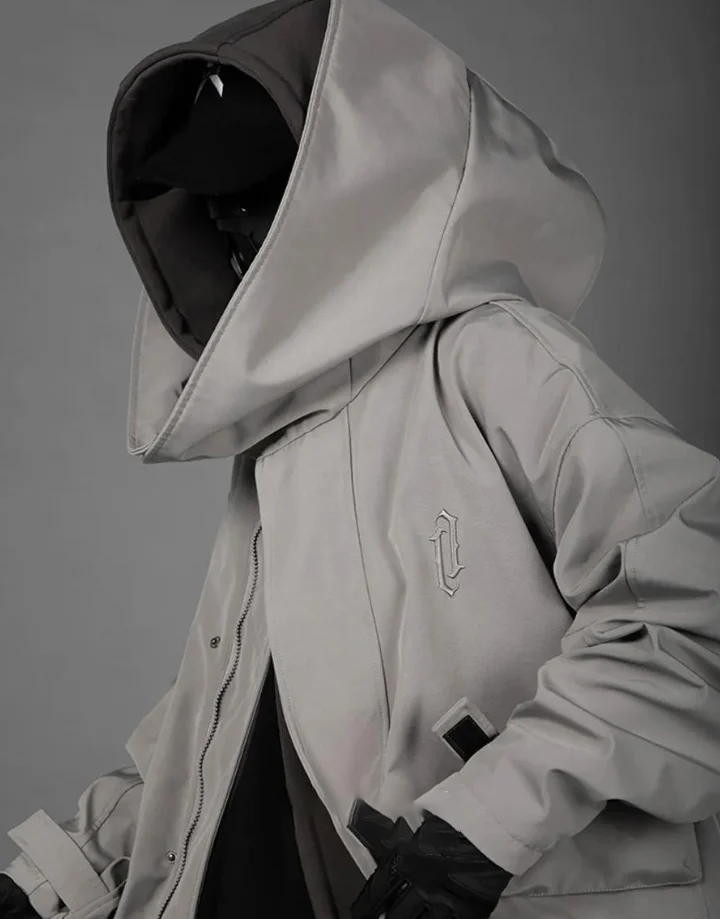Techwear Grey Tactical Jacket