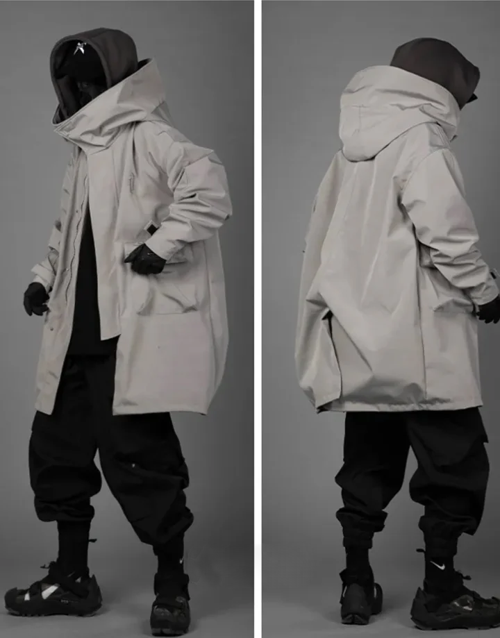 Techwear Grey Tactical Jacket