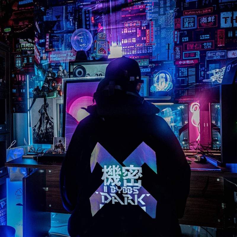 Techwear Hoodie with Headphones