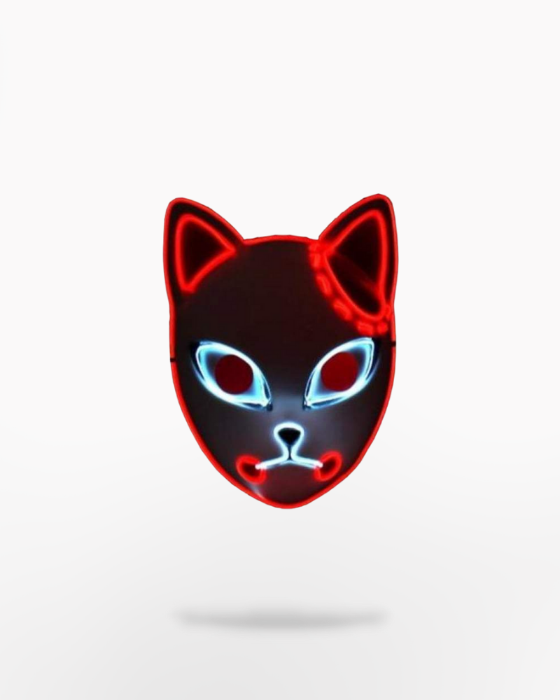 Techwear Japanese Cyberpunk Led Mask