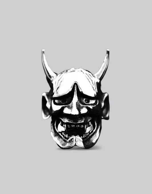 Techwear Japanese Demon Ring