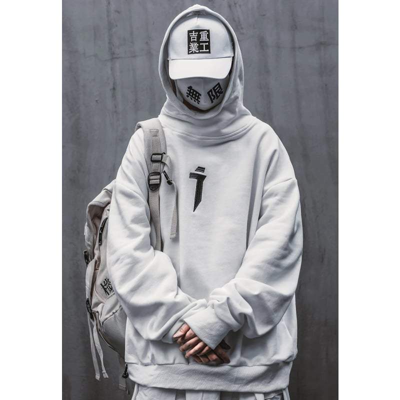 Techwear Japanese Punk Hoodie