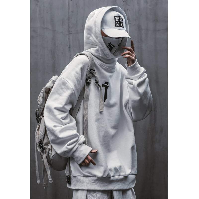 Techwear Japanese Punk Hoodie
