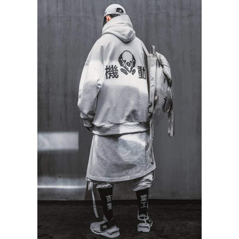 Techwear Japanese Punk Hoodie