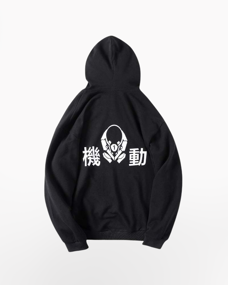 Techwear Japanese Punk Hoodie