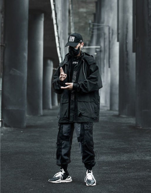 Techwear Japanese Windbreaker