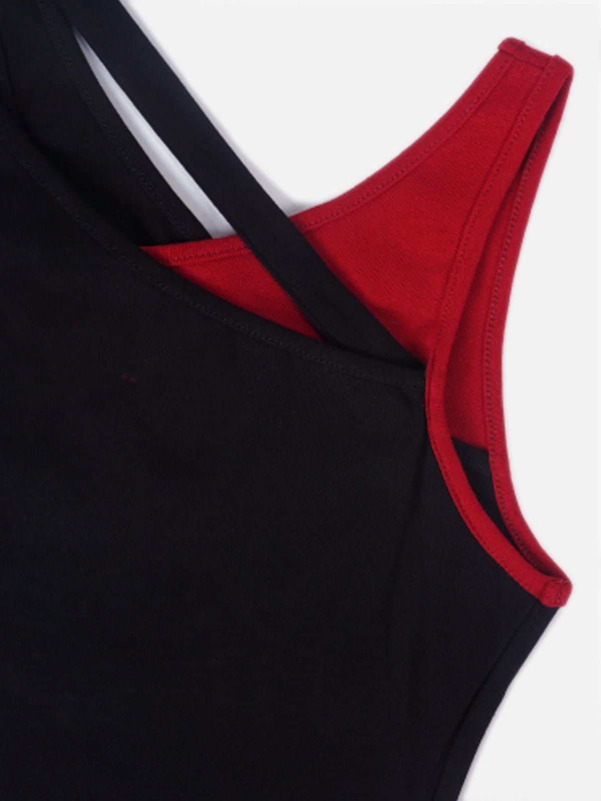 Irregular Strap Cut-Out Vest