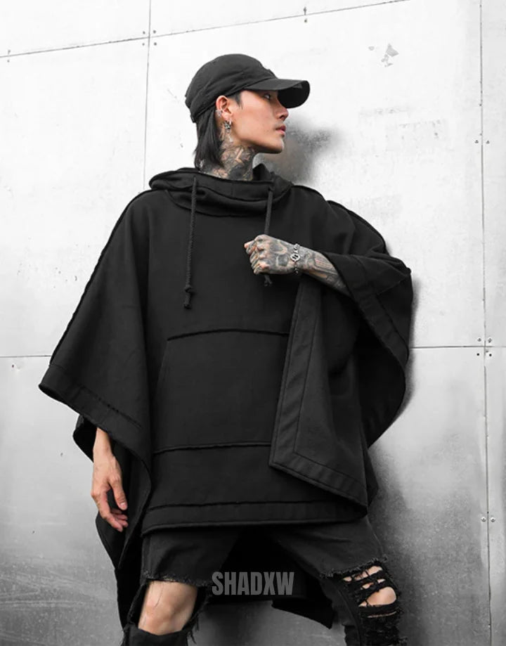 Kimono-Kapuzenpullover
