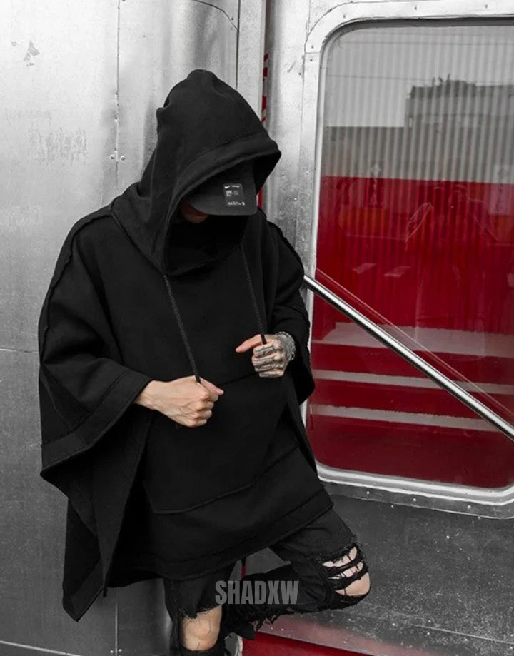 Kimono-Kapuzenpullover