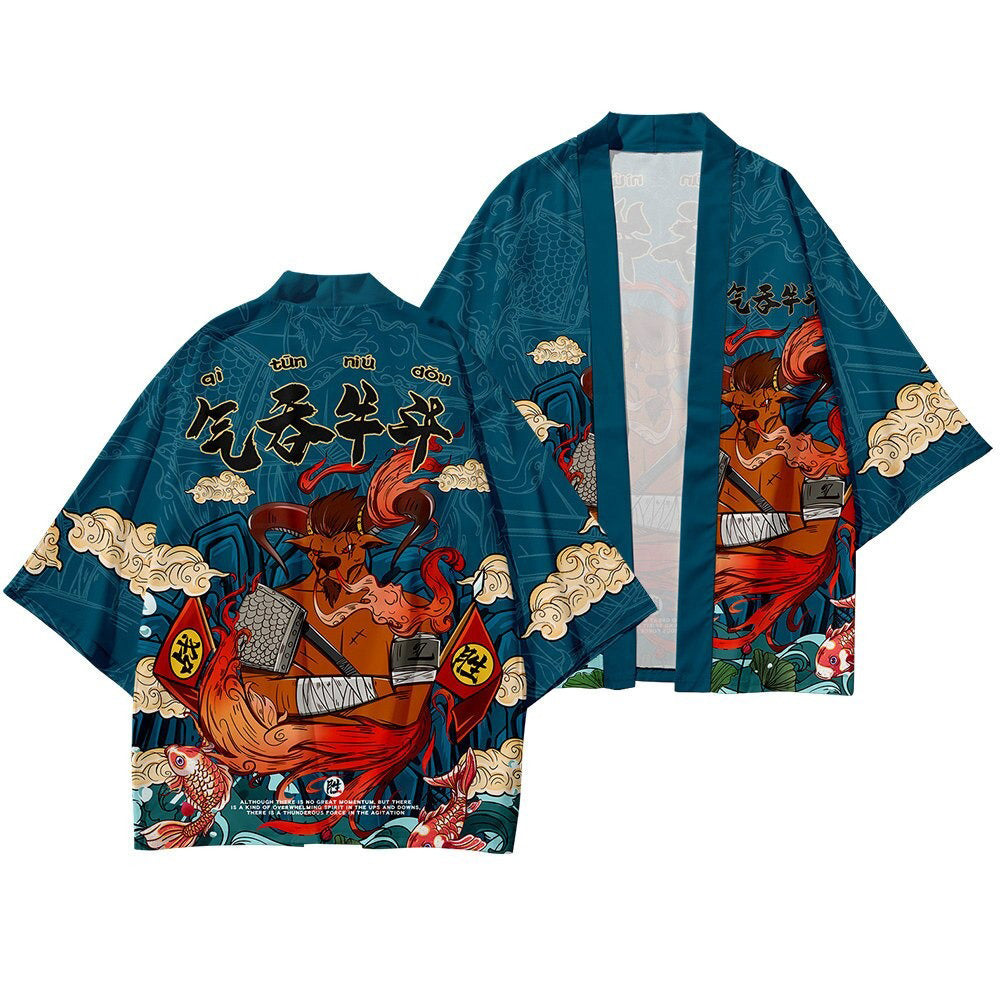 Streetwear Kimono & Pants