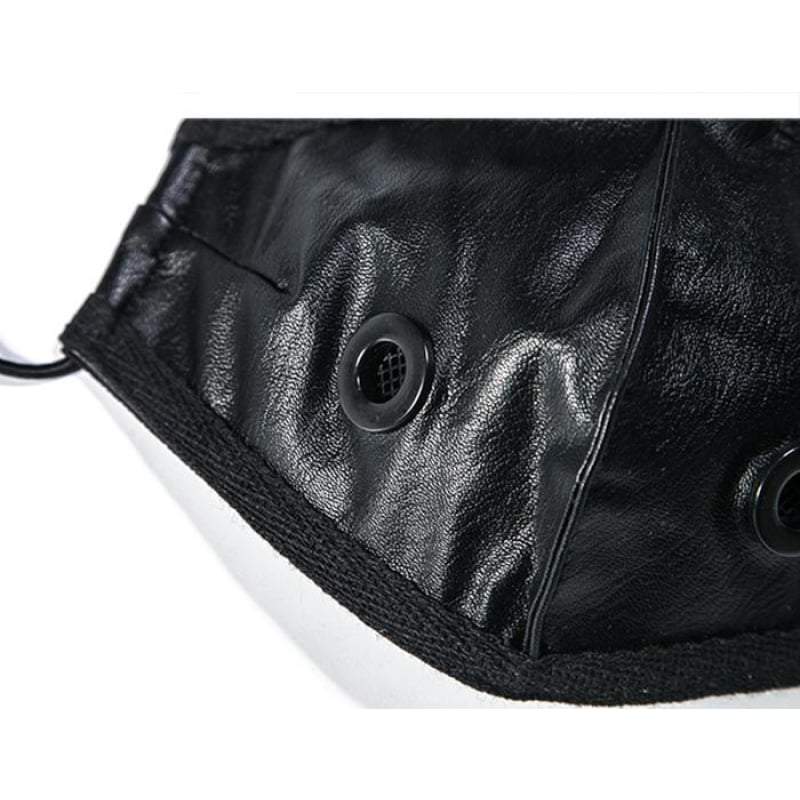 Techwear Leather Half-Face Mask