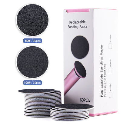 HeelLux Replacement Sanding Discs – 60-Pac