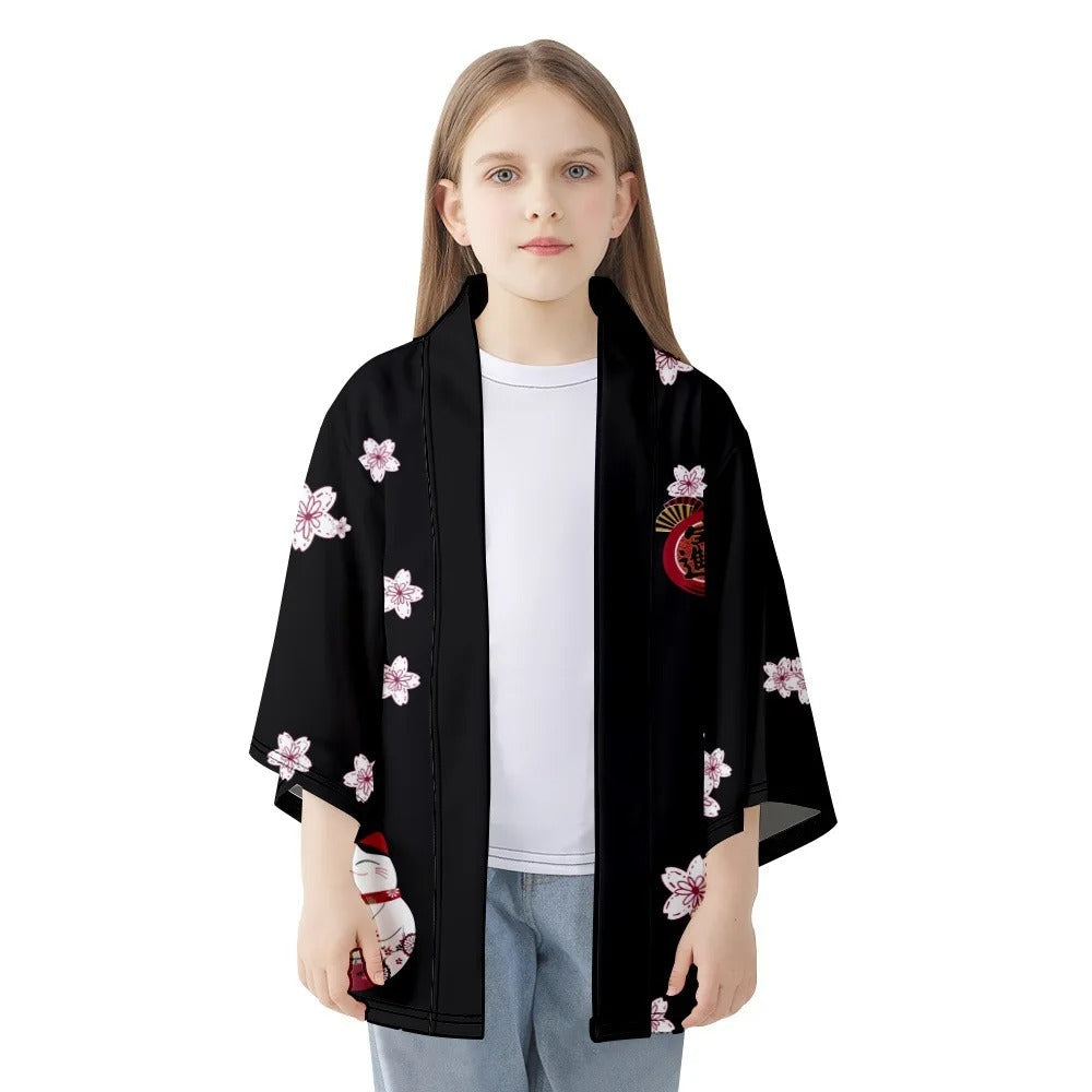 Techwear Kimono Women Neko