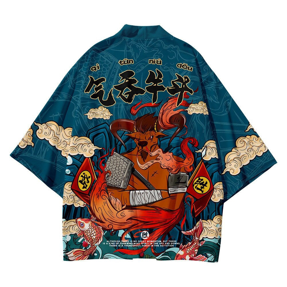 Streetwear Kimono & Pants