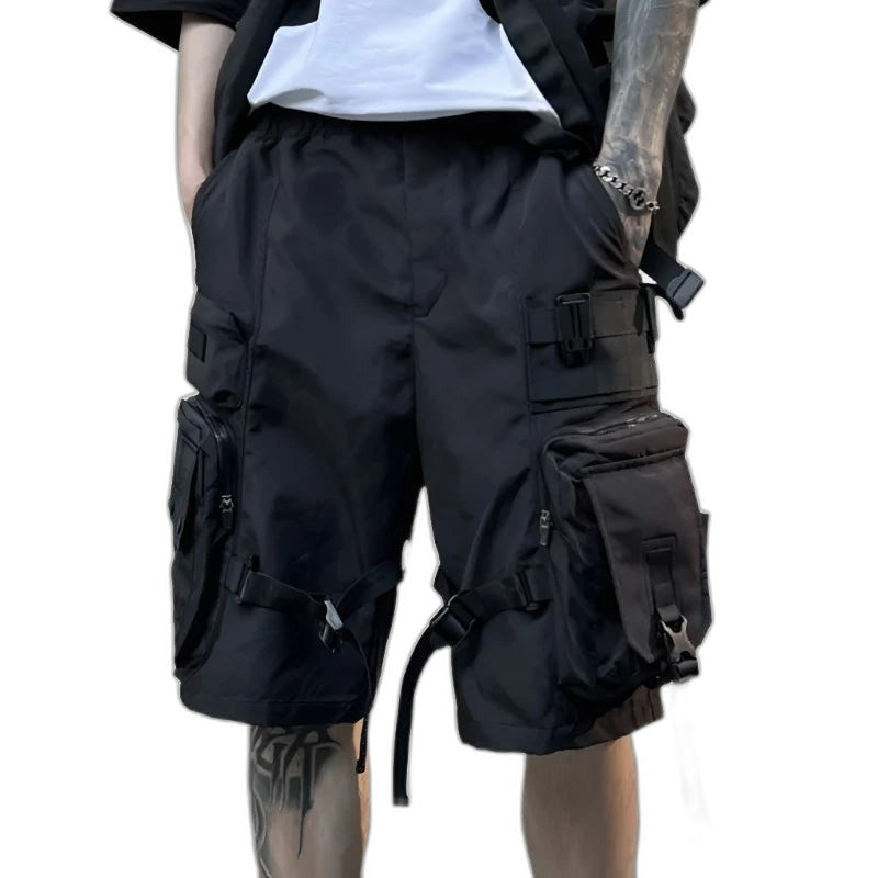 Men's Cargo Black Shorts