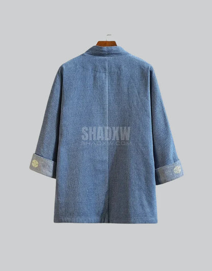Jeans-Kimono für Herren