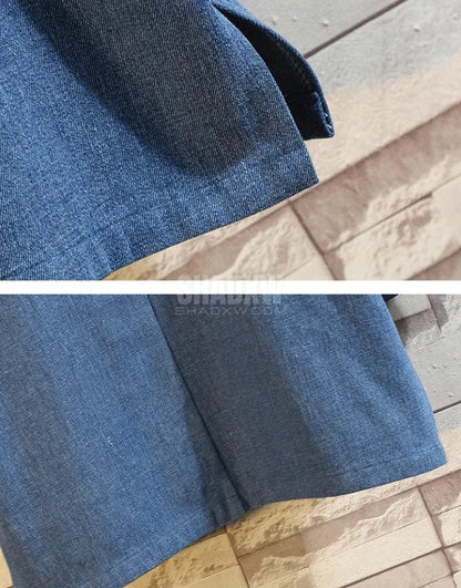 Jeans-Kimono für Herren