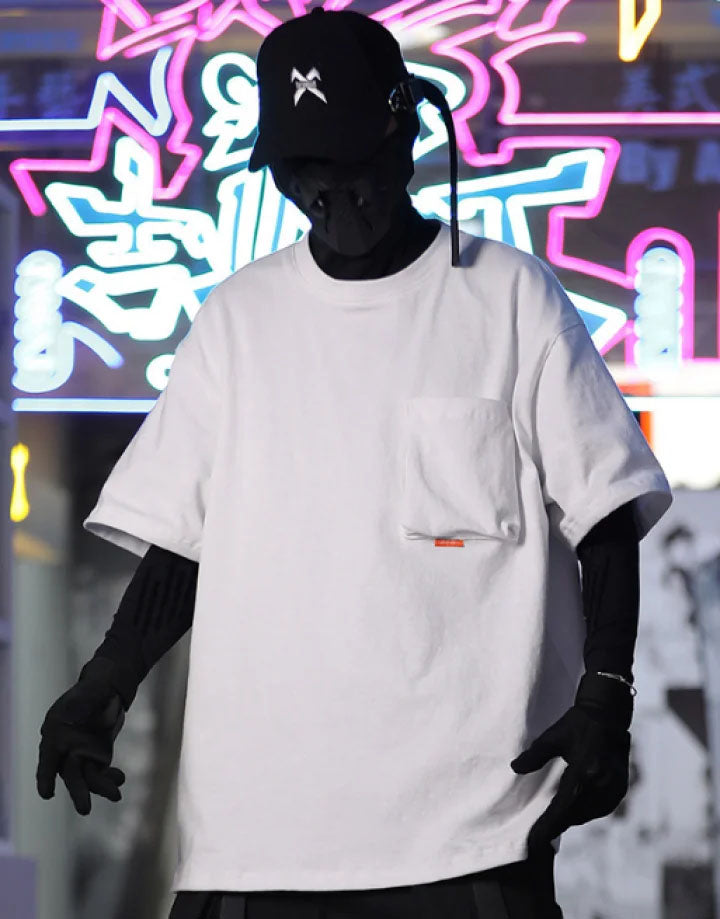 Techwear Men's Shirt With Pockets