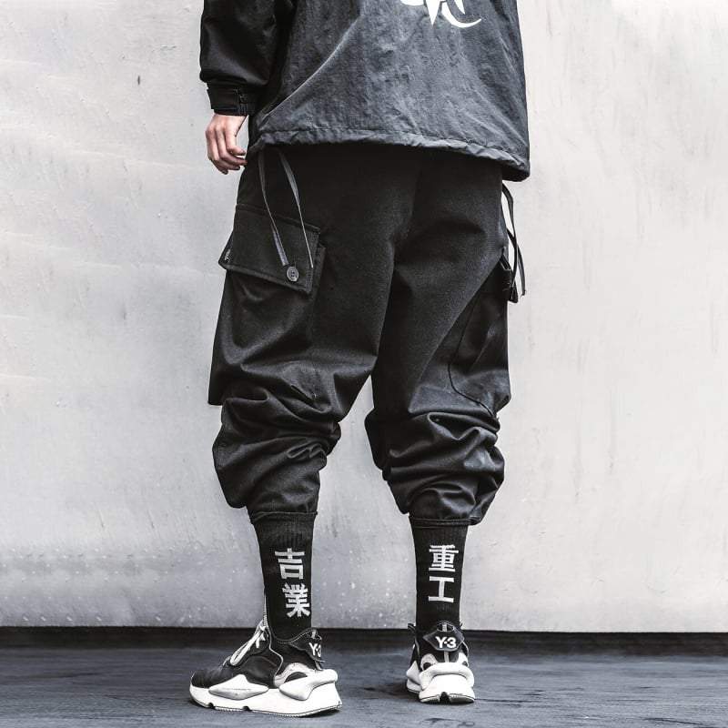 Techwear Multi-Pocket Cargo Pants