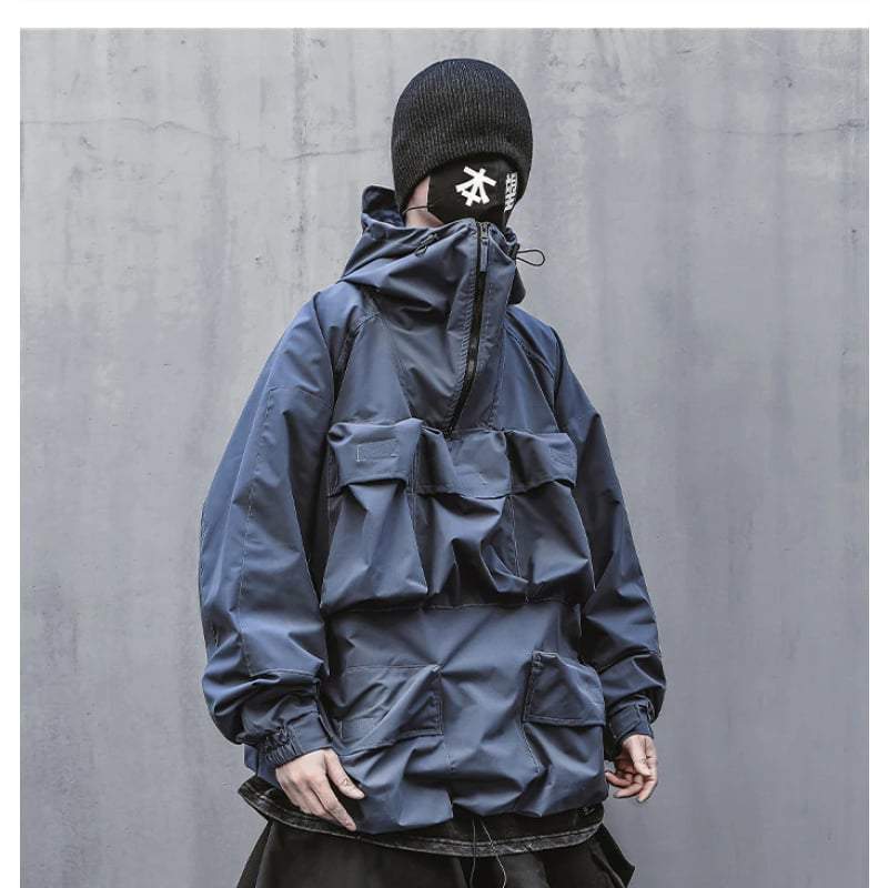 Techwear Multi-Pocket Jacket