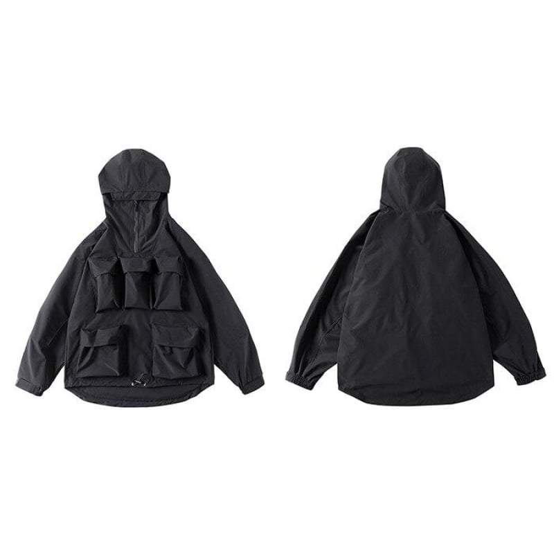 Techwear Multi-Pocket Jacket